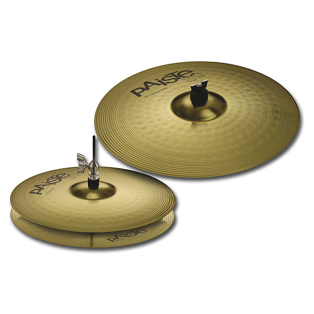 Paiste 101 Brass Essential Set 14 / 18" Cymbal Pack image 1