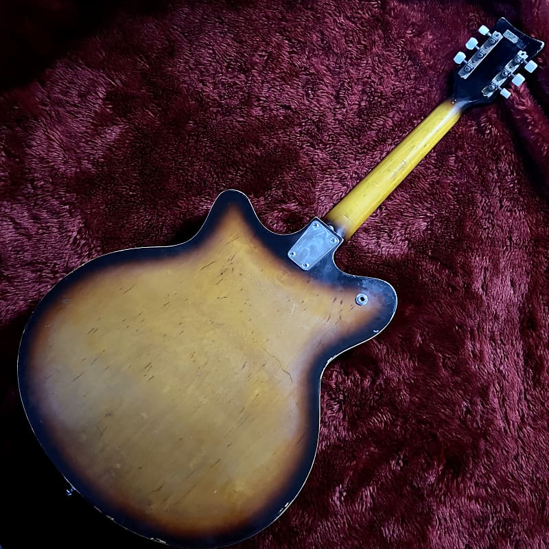 c.1965- Guyatone SG-S02 Hollow Body MIJ Vintage Guitar | Reverb