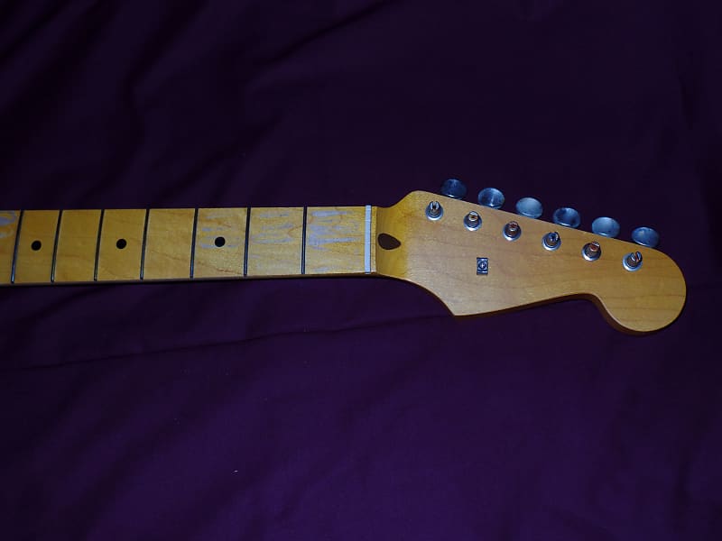 1950s relic vintage 9.5 C  Stratocaster vintage Allparts Fender Licensed maple neck image 1