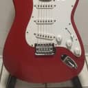 VINTAGE SQUIER STRAT ~ 1999 Squier Affinity Series Stratocaster w/ Rosewood Fretboard Torino Red