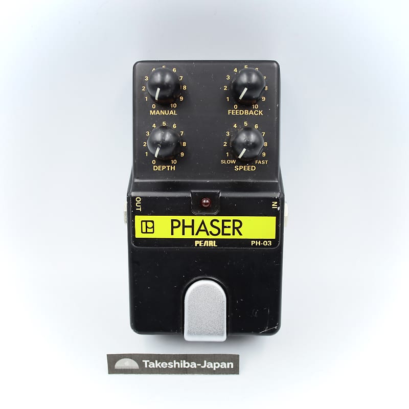 Pearl PH-03 Phaser Made in Japan Guitar Effect Pedal 894578
