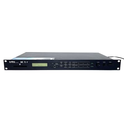 Kawai K1R with Universal power supply Rackmount Digital Synthesizer Module 1988 - Black
