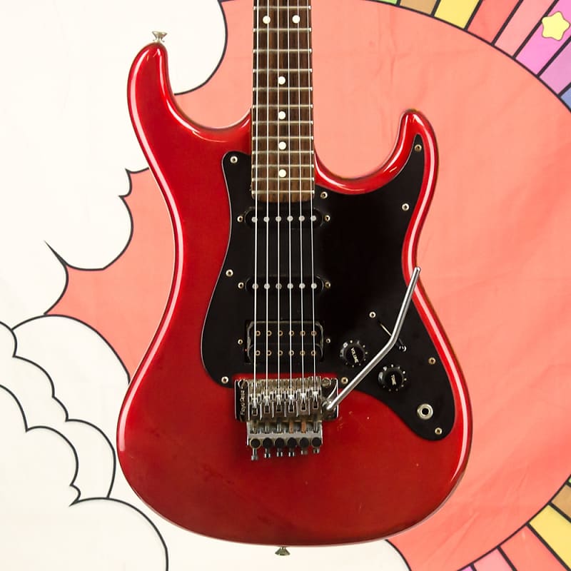 80's Kramer Focus 3000D Electric Guitar, Original Floyd Rose, Reverb