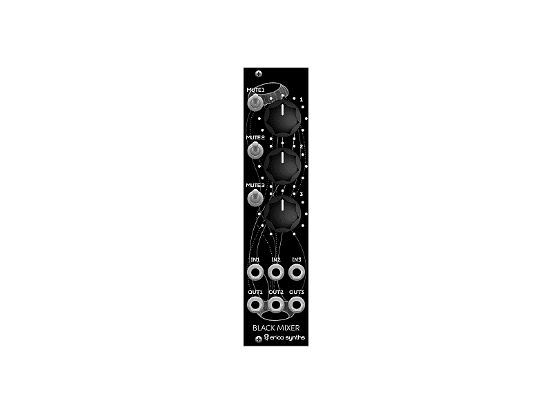 Erica Synths Black Mute Mixer image 1
