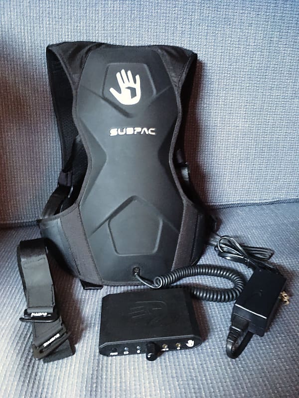 SUBPAC M2 Wearable Sub Woofer Tactical Bass Audio Monitoring System |  Mixing/DJ/Gaming Backpack