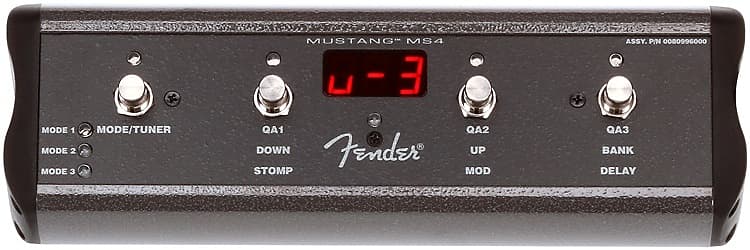 Fender Mustang MS4 4-button Footswitch image 1
