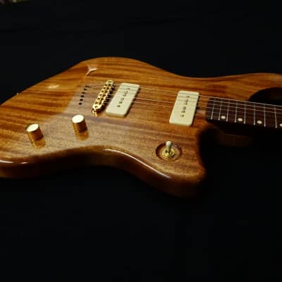 Rukavina Mahogany J Model 25" Offset Guitar image 8