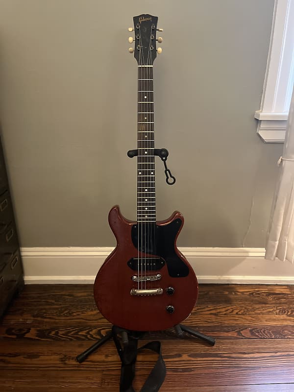 Gibson Les Paul Junior Double Cutaway 1961 Cherry *with Reverb