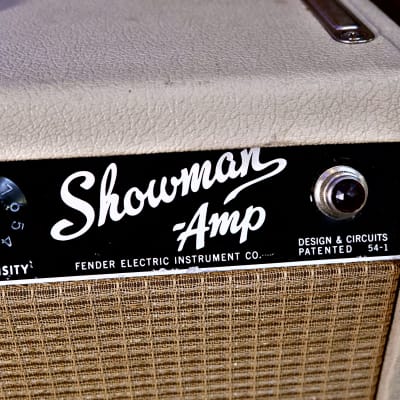 Fender Showman Blackface Head 85w 1964 - Blonde image 3