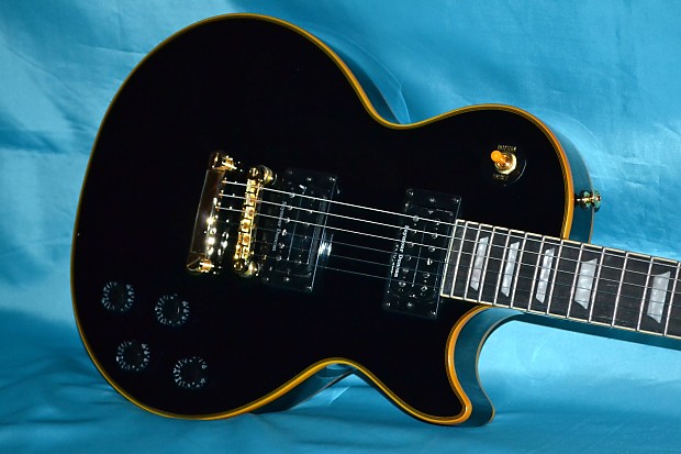2005 Epiphone Les Paul Custom Translucent Black, Three