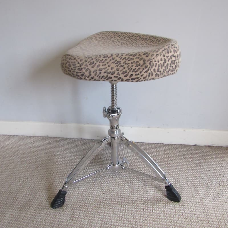 Leopard print drum throne sale