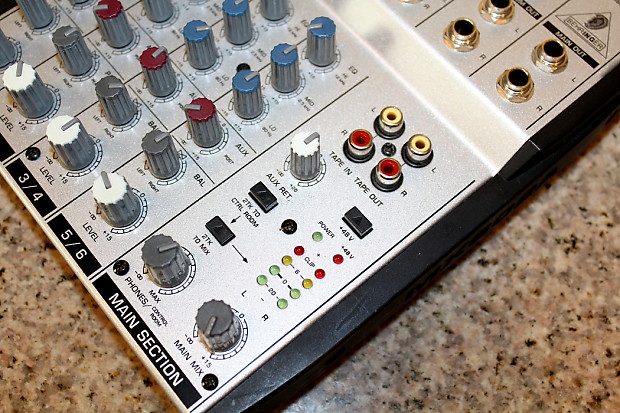 Behringer Eurorack MX 602A Mixer w/ Adapter + 3 different