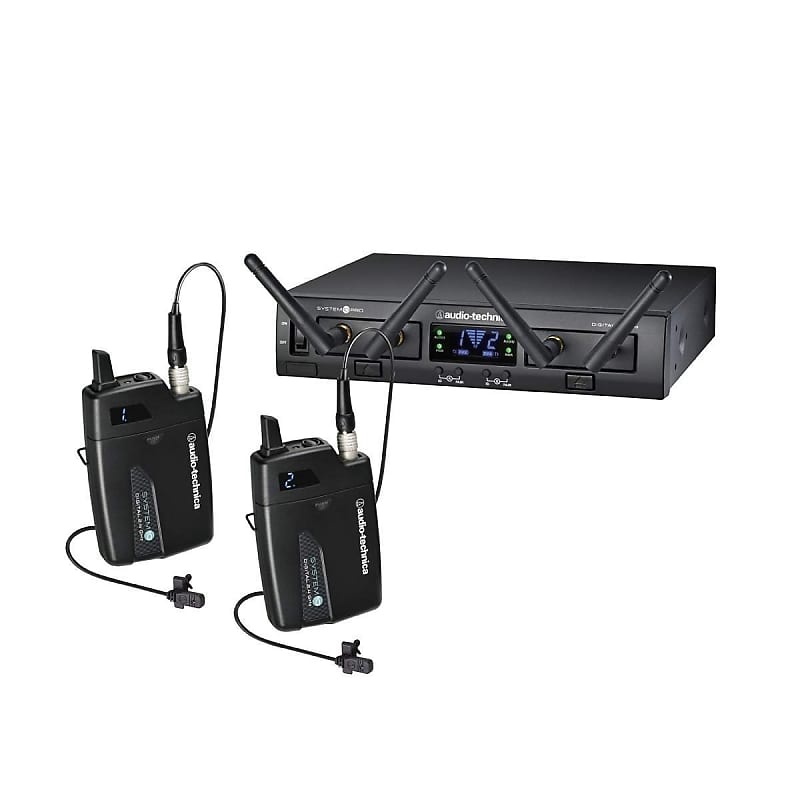 Audio-Technica ATW-1311/L Digital Wireless Dual Lavalier System image 1