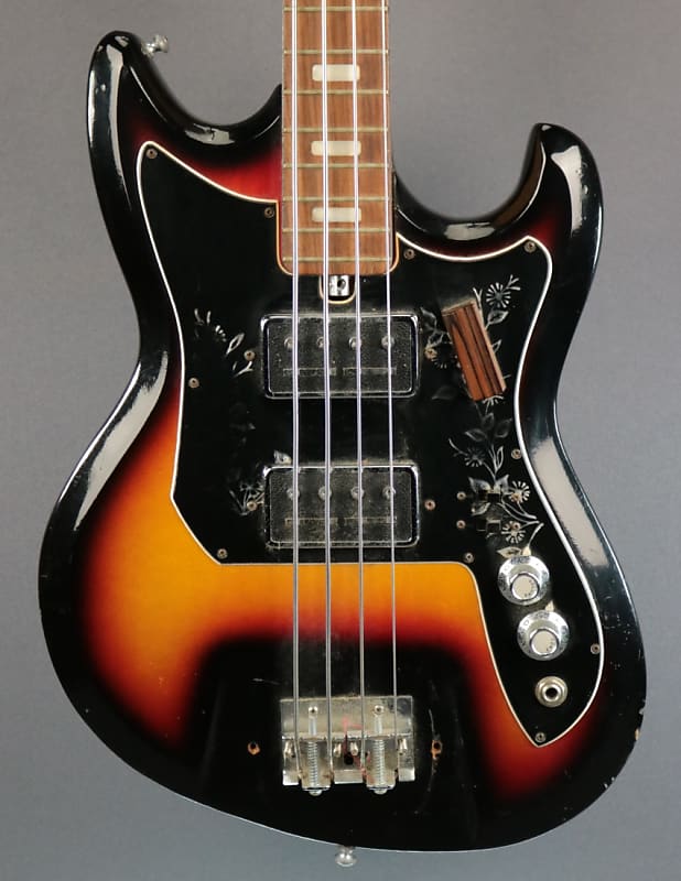 VINTAGE Teisco Deluxe Bass (911) image 1