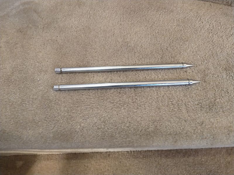 Ludwig (2) Vintage Ludwig Bass Drum Legs/Spurs & Mounts, Reverb