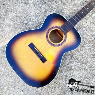 Luthier Special: Harmony Stella Full Sized Husk (1960s - Sunburst) image 2