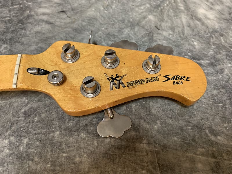 Music Man Sabre Bass Neck 1982 Vintage | Reverb
