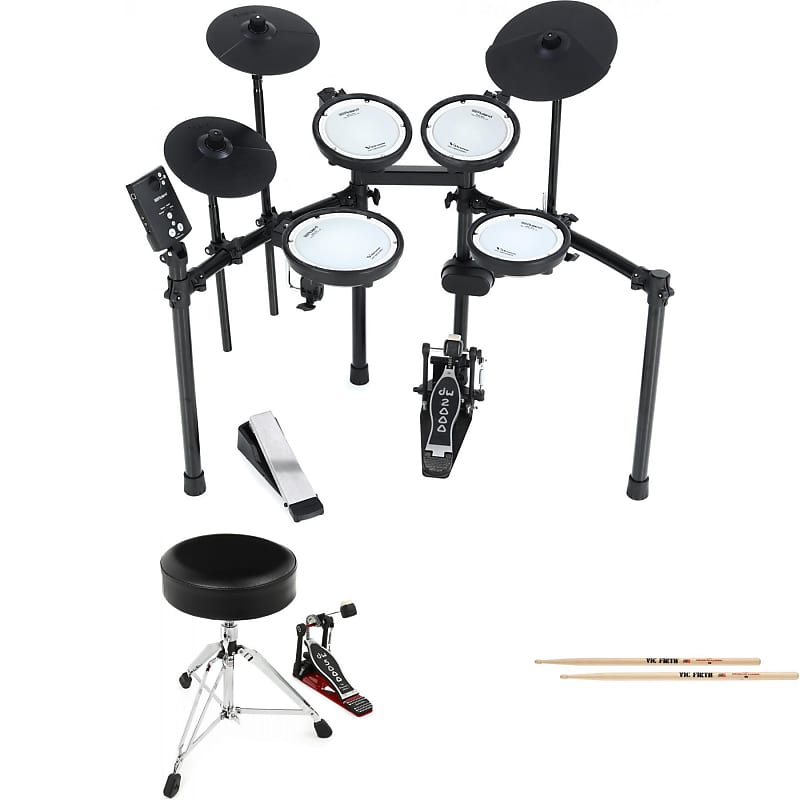 Roland VDrums TD1DMK Electronic Drum Set and DW Hardware Reverb