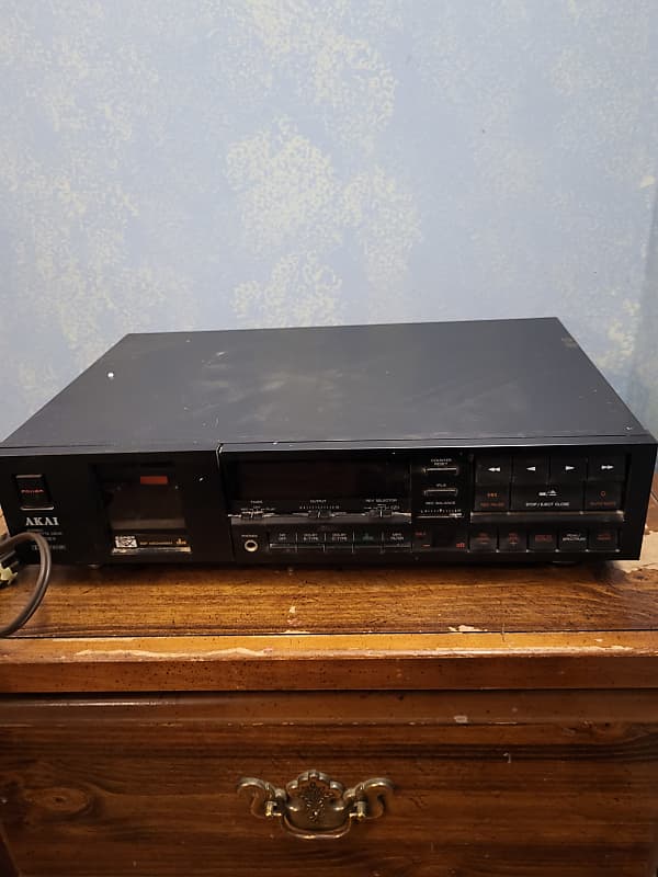 Akai GX-R70EX Stereo Electronic Cassette Deck (Late-80s - Black) image 1
