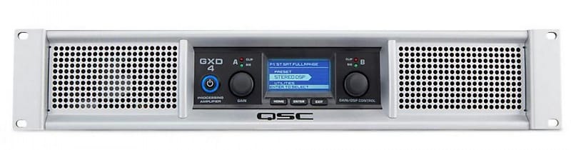 QSC GXD4 2-Channel Power Amplifier-store display unit image 1