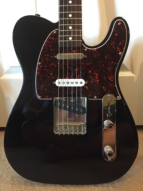 Fender Deluxe Nashville Telecaster 2002 Black | Reverb