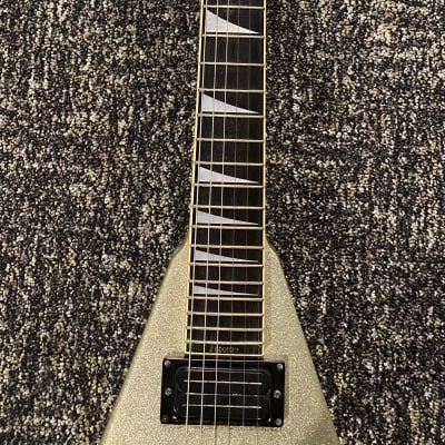 Jackson King V Pro Dave Mustaine Signature 1987 Silver | Reverb