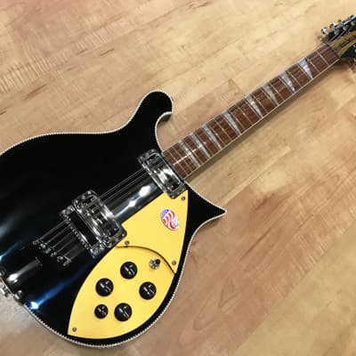 Rickenbacker 660/12 12-String Electric Guitar 2019 JetGlo image 7