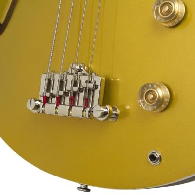 Epiphone Jack Casady Signature Bass (Metallic Gold) (Used/Mint) image 6