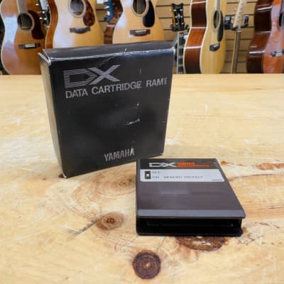 Yamaha RAM1 data cartridge for DX7, DX5, TX, RX11 etc. | Reverb