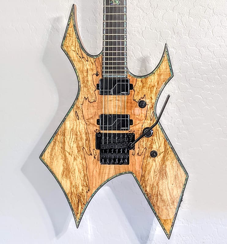 BC Rich Warlock Extreme Exotic - Spalted Maple│Fishmans│100% | Reverb