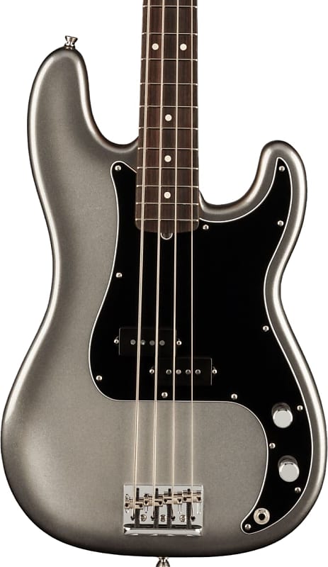 Fender American Professional II Precision Bass Rosewood Fingerboard, Mercury image 1