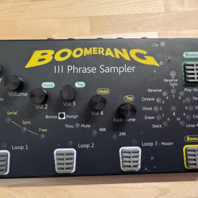Reverb.com listing, price, conditions, and images for boomerang-iii-phrase-sampler