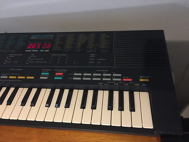 Yamaha Portasound PSS 480 Synthesizer Keyboard Reverb
