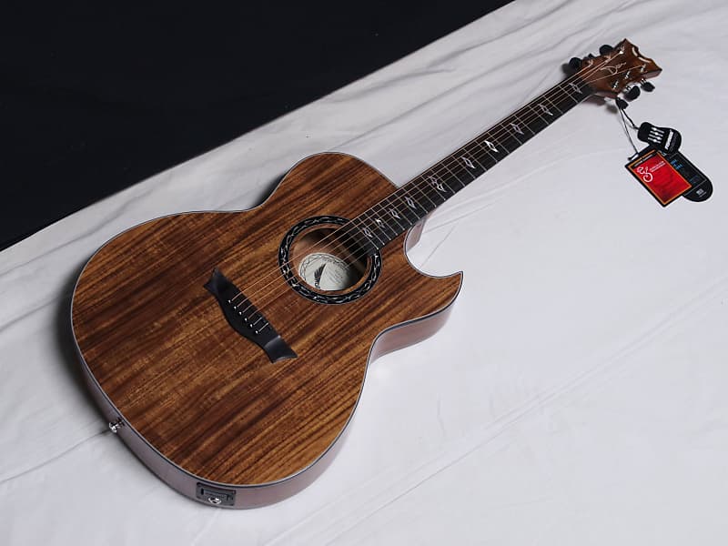 Dean Exhibition Cutaway Acoustic/Electric Guitar - Koa