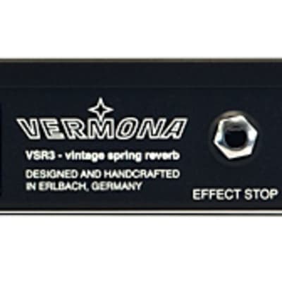 H*n様 VERMONA VSR3 Vintage Spring Reverb VERMONA - VSR 3.2
