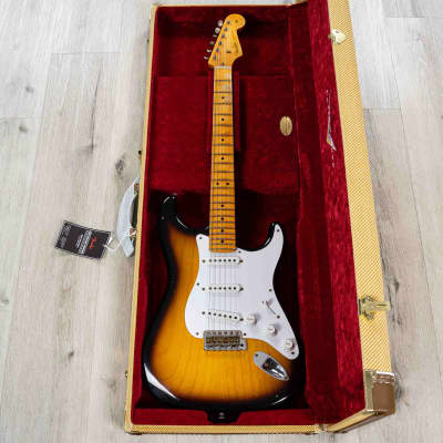 Fender Custom Shop Eric Clapton Stratocaster Journeyman Relic Guitar, Sunburst image 10