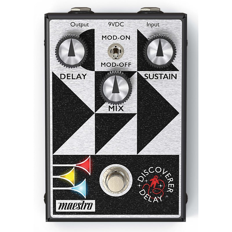 Maestro Discoverer Analog Bucket Brigade Delay Pedal Reverb