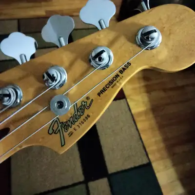 1983 Fender Precision Bass In Rare Sienna Burst Fullerton California Factory 💯% All Original! image 5