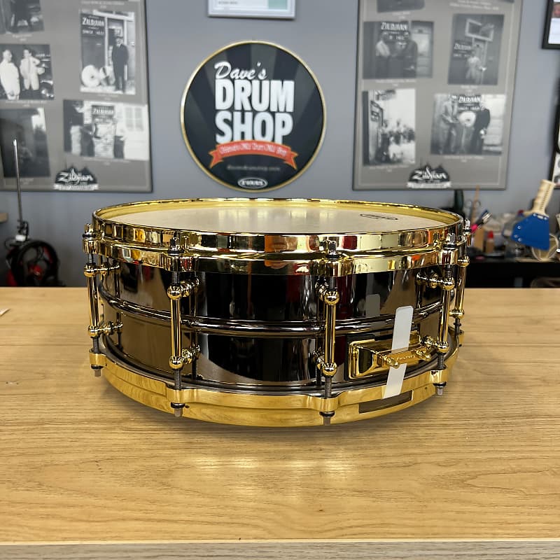 Ludwig Black Beauty Brass Trim Tube Lugs LB416BT | Reverb