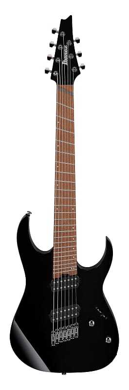 Ibanez RGMS7-BK - Black- 7 string Electric Guitar image 1