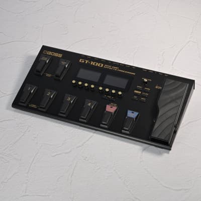 Reverb.com listing, price, conditions, and images for boss-gt-100-amp-effects-processor