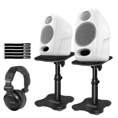 IK Multimedia iLoud Micro Monitor White Studio Recording Monitors