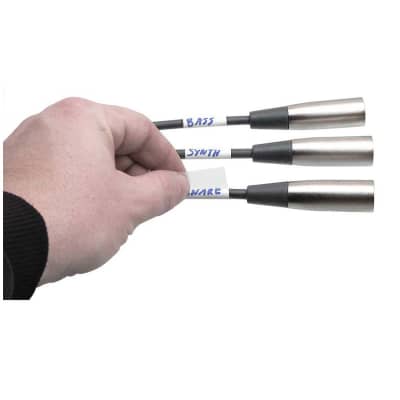 Hosa Technology Label-A-Cable Peel & Stick Cable Labels, 60 Pieces image 1
