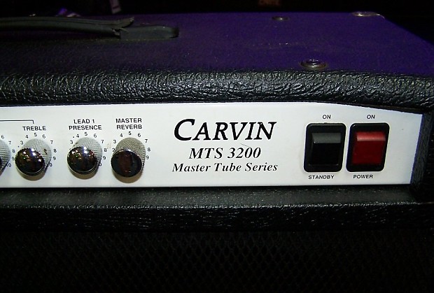 Carvin MTS 3200 Master Tube Series Guitar 2x12 Combo Amp 100 Watts Reverb