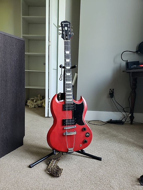 Epiphone Sg Special II 2017 Satin Red | Reverb