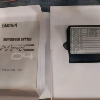 Yamaha   WRC 04 - Waveform Rom Cartridge - Effect Expansion Sounds image 2