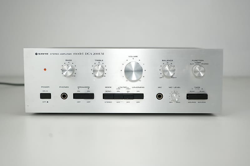 Sanyo DCA-200UM - Stereo Amplifier with phone input  			
