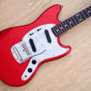 2010 Fender Mustang '69 Vintage Reissue Guitar Candy Apple Red MG69 Japan MIJ