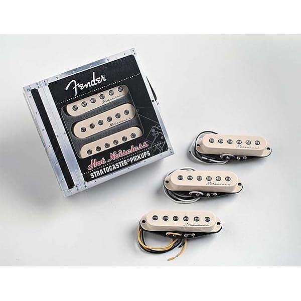 Fender Hot Noiseless Stratocaster Electric Guitar Pickup Set image 1