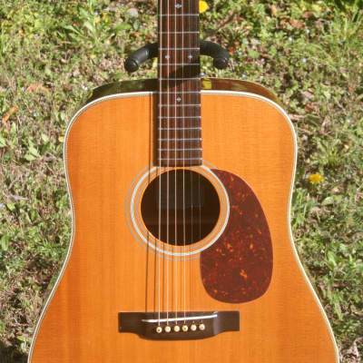 2005 K Yairi Old D-28 RYW-1001 High End Acoustic Guitar+Deluxe Yairi Hard Case, truss rod wrench and warranty card (expired) image 5